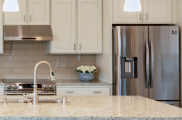kitchen with stainless steel appliances