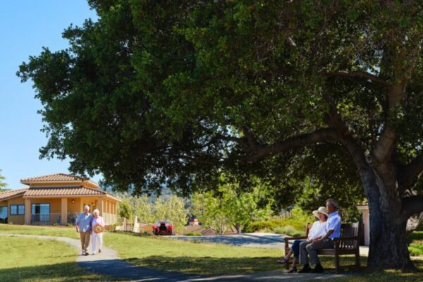 Outdoor beauty shot of campus