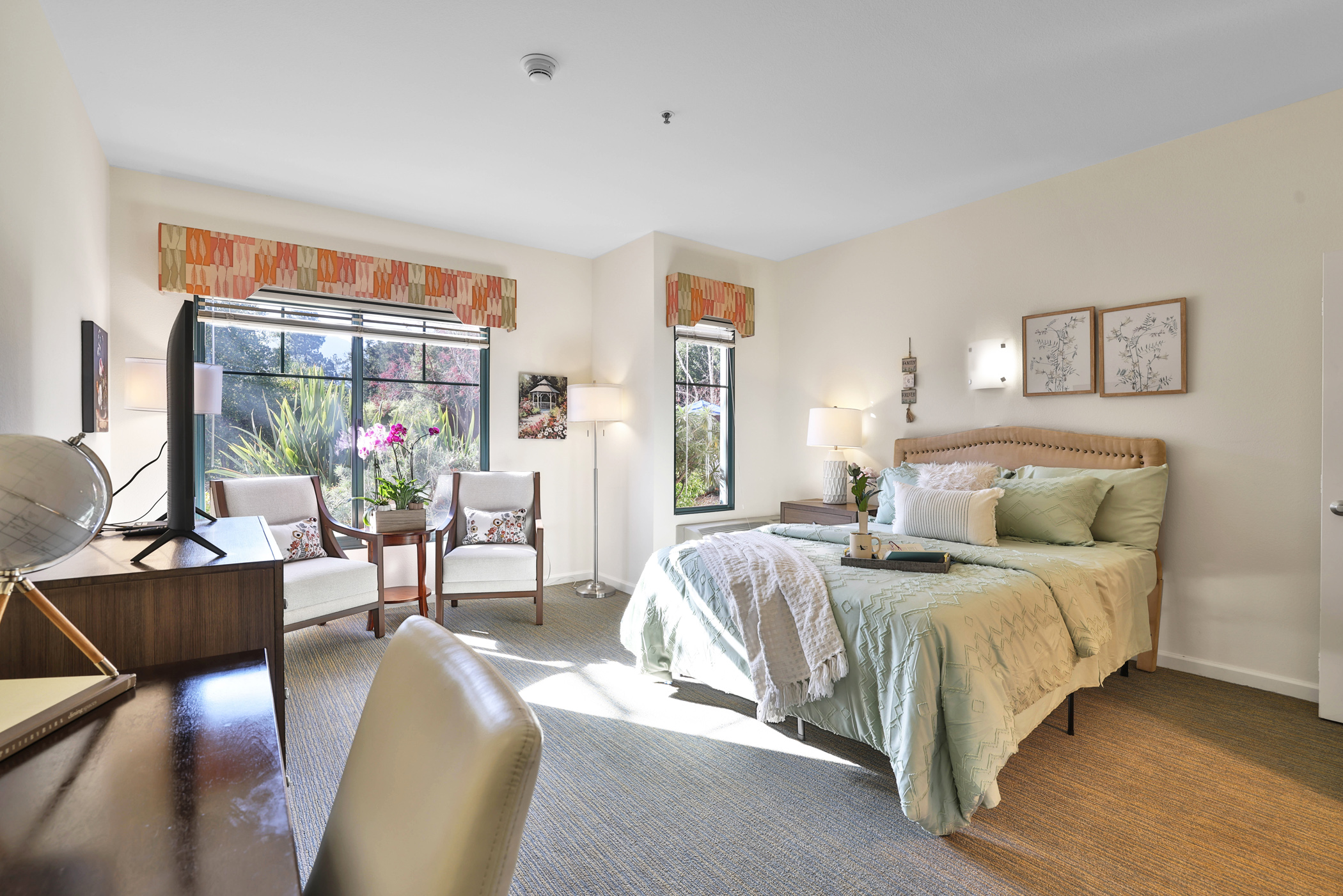 Assisted Living apartment bedroom